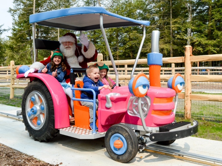 Santa on a ride