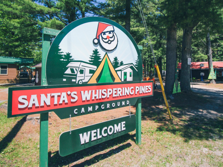 Santa’s Whispering Pines Campground