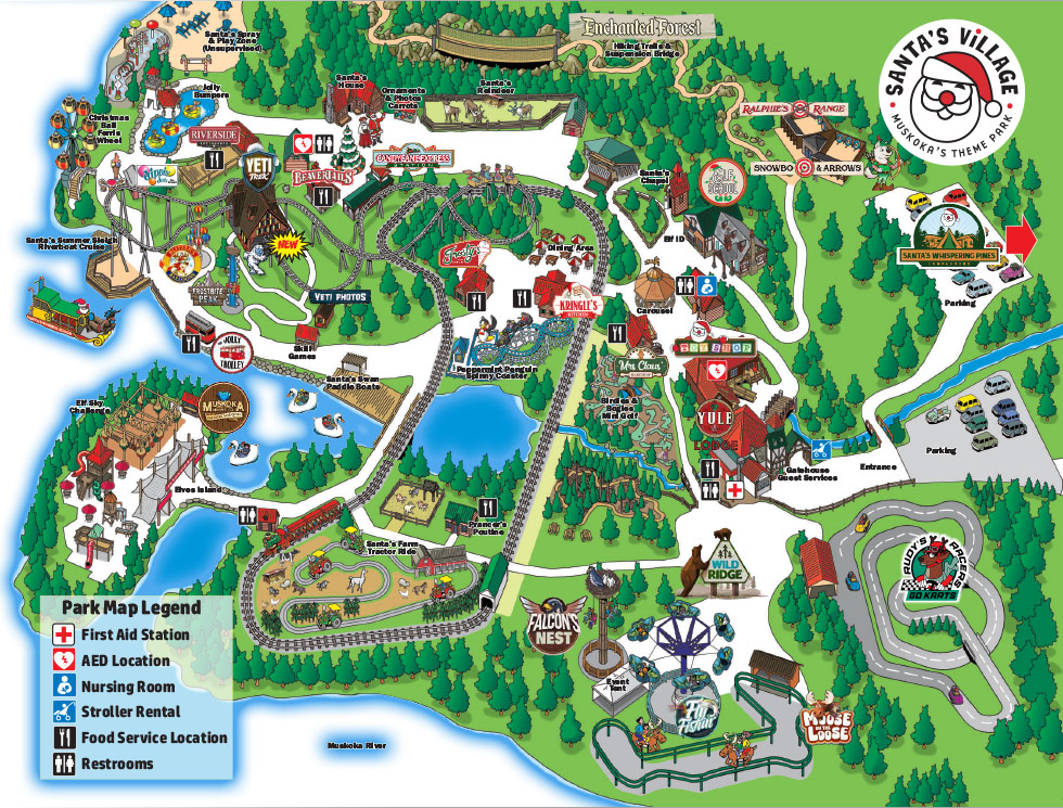 Canadas Best Theme Park & Amusement Park | Santa’s Village | Bracebridge, Ontario